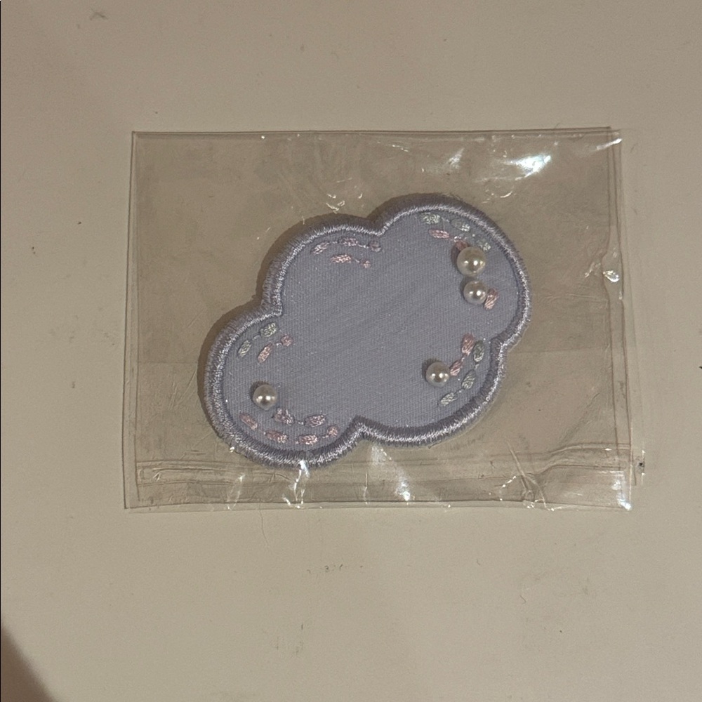 Stoney Clover Lane Pearl Embellished Cloud Patch